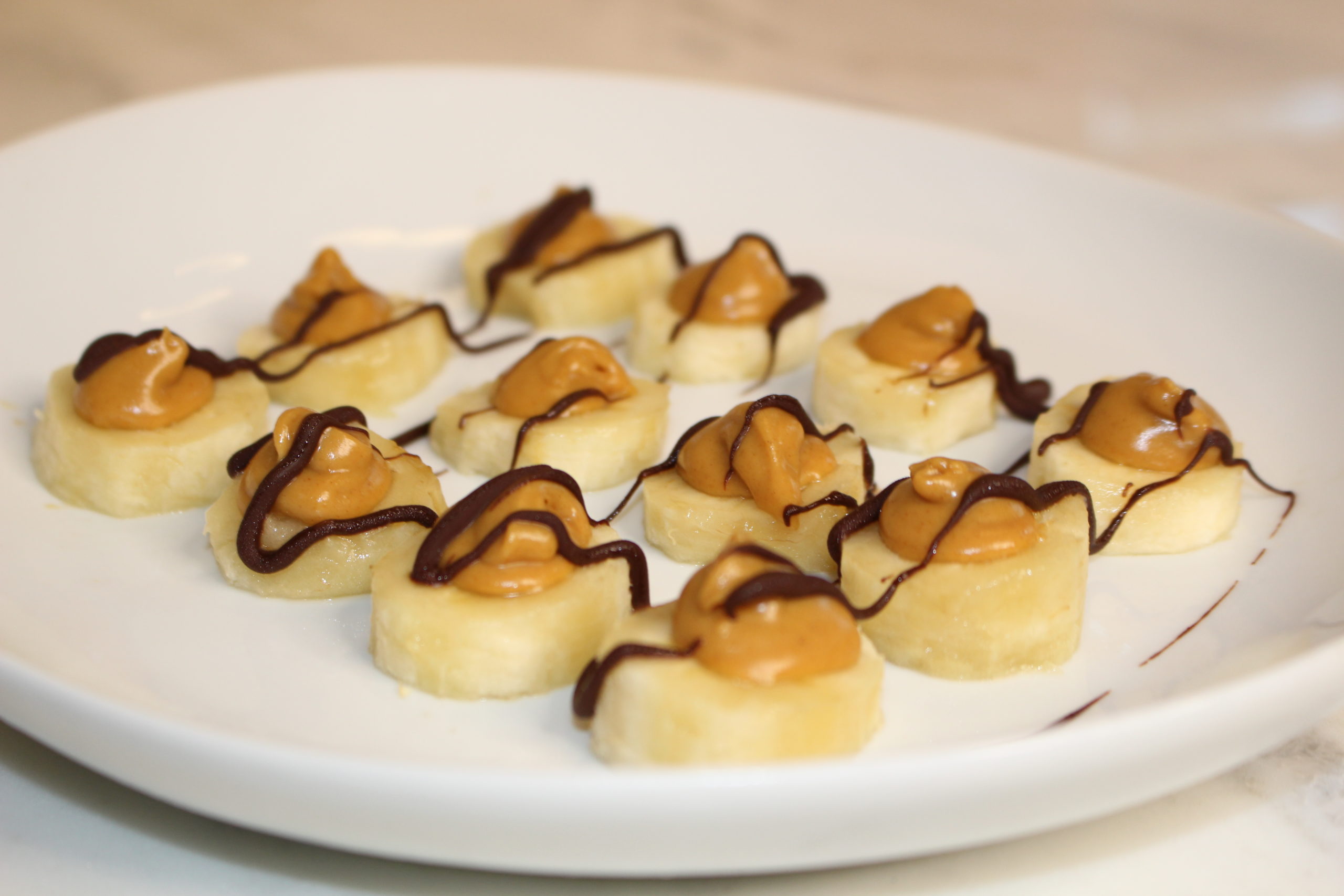3 Ingredient Peanut Butter Banana Snack