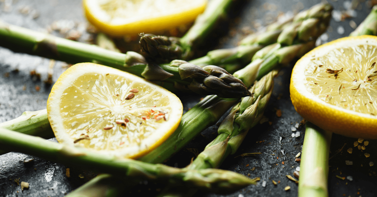 Asparagus with Lemon Thyme Dressing
