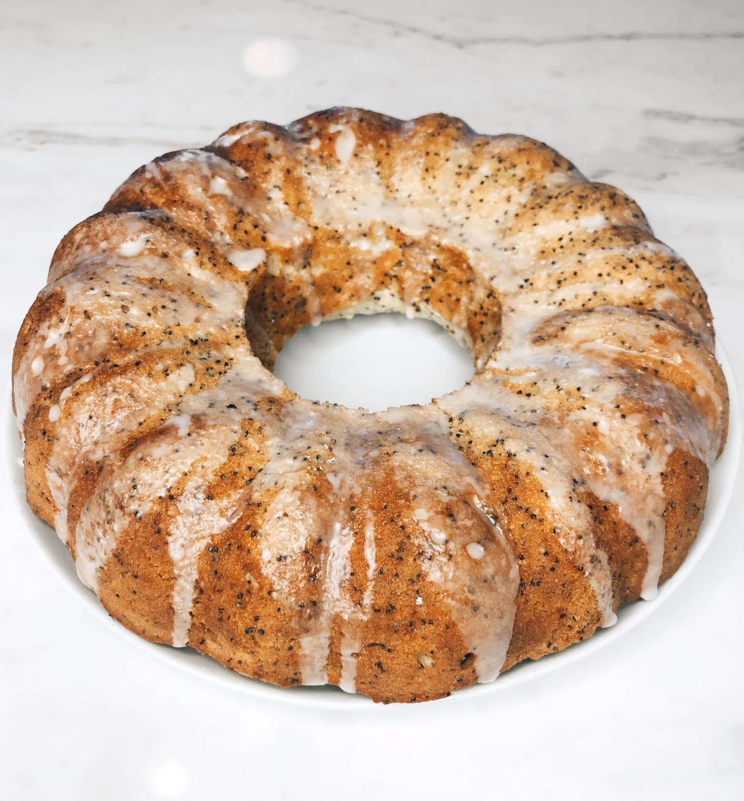 Lemon Poppy Seed Bundt Cake