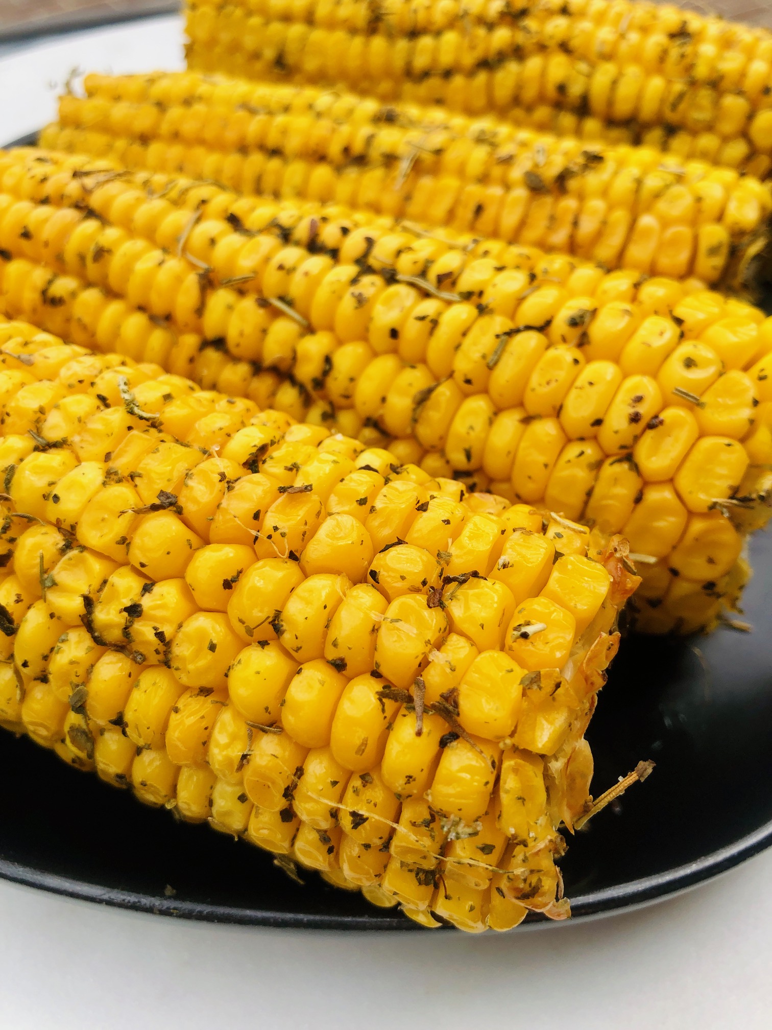 Oven Roasted Corn on the Cob