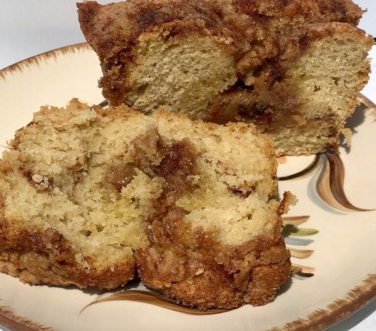 Vegan Cinnamon Streusel Coffee Cake Recipe