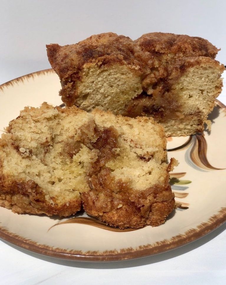 Vegan Cinnamon Streusel Coffee Cake Recipe